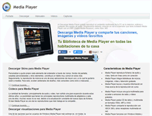 Tablet Screenshot of mediaplayer.com.es